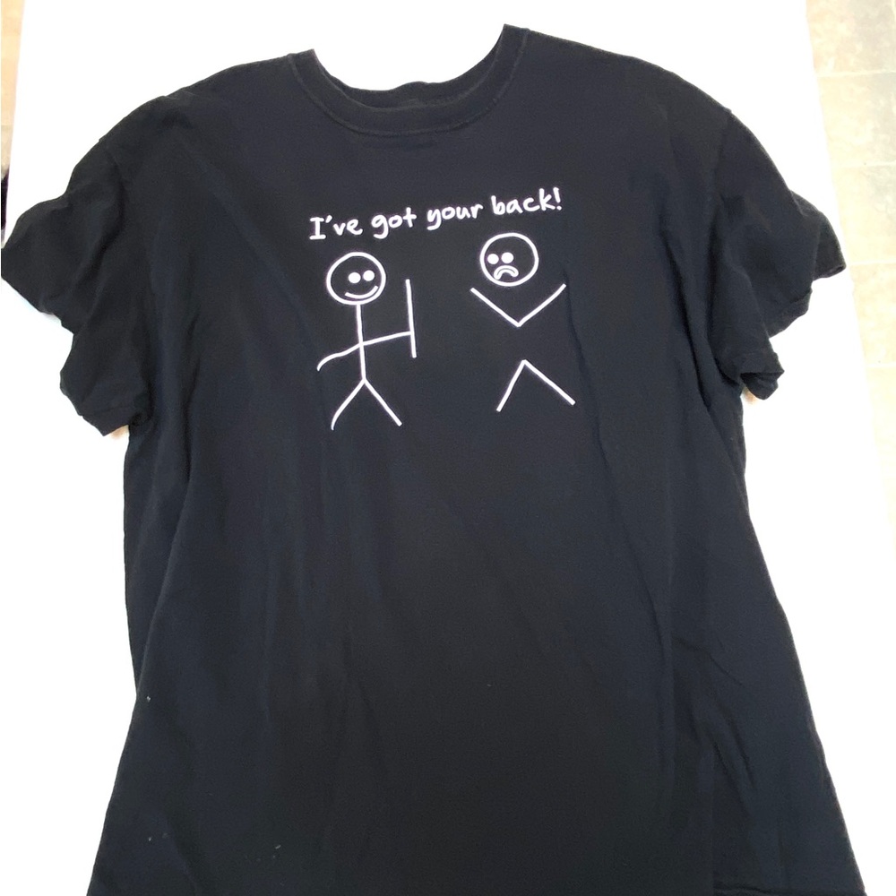 I Got Your Back Vintage Funny Graphic Tee • Size L-XL